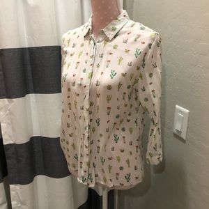 Cactus button up.